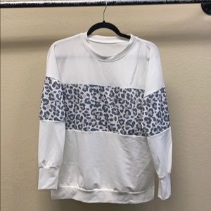 Brand new soft cheetah sweater